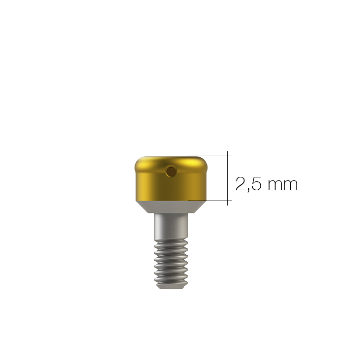 Pilar sobredentaduras 1.0mm