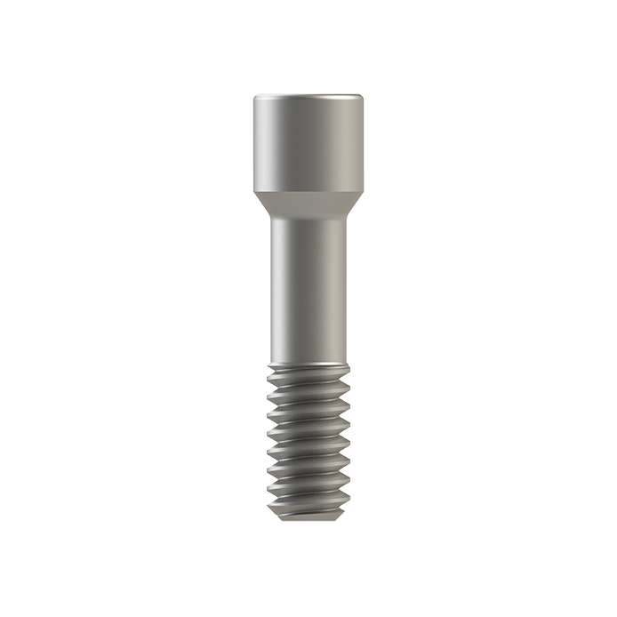tornillo protésico prótesis cementeda