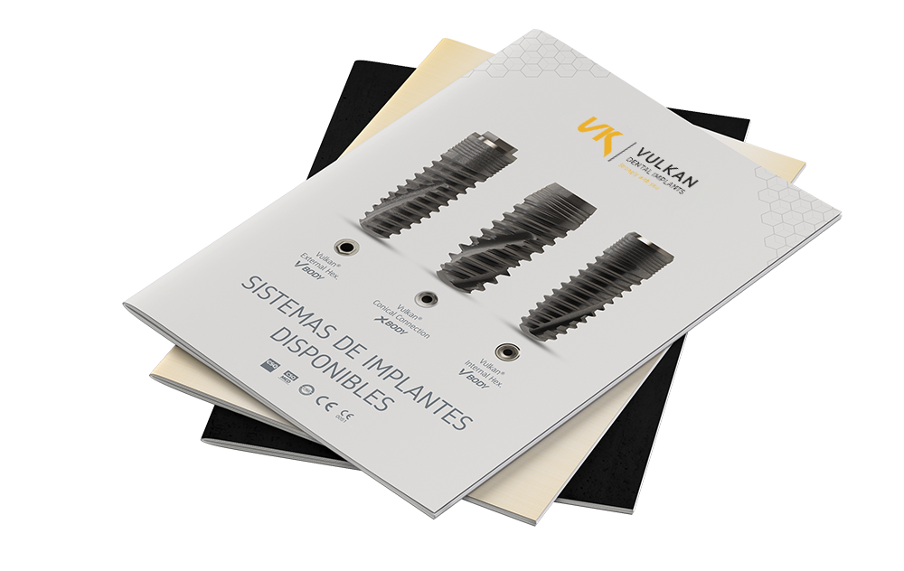 catálogos implantes dentales y soluciones protésicas vulkan 