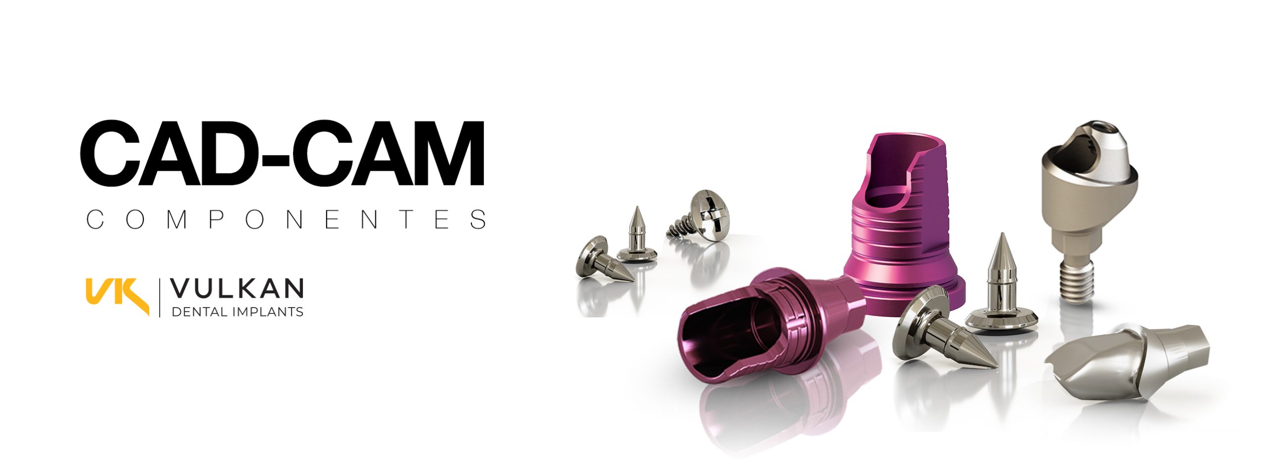 COMPONENTES CAD-CAM IMPLANTES DENTALES VULKAN INTERNAL HEXAGON 
